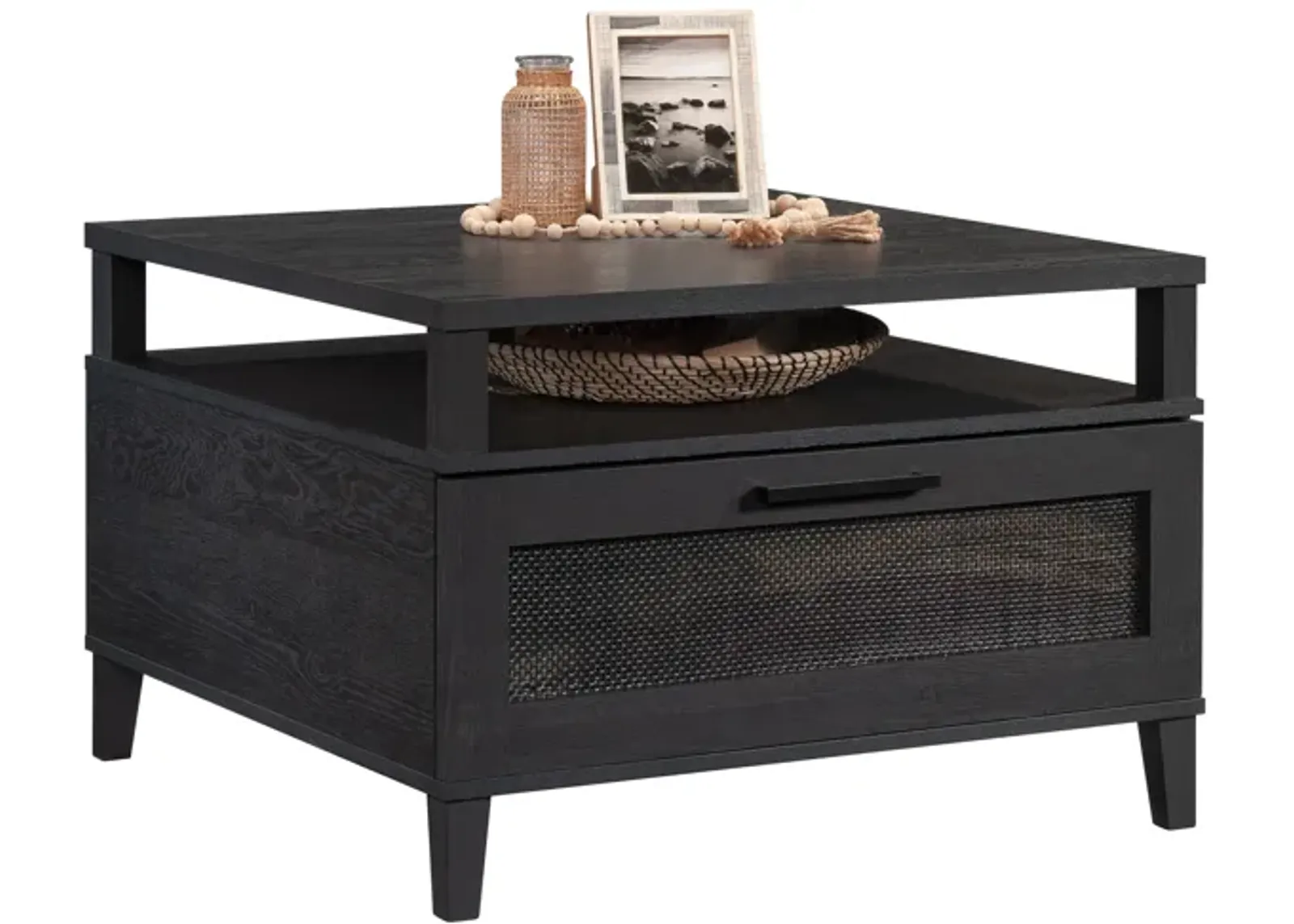 Tiffin Line Coffee Table with Drawer