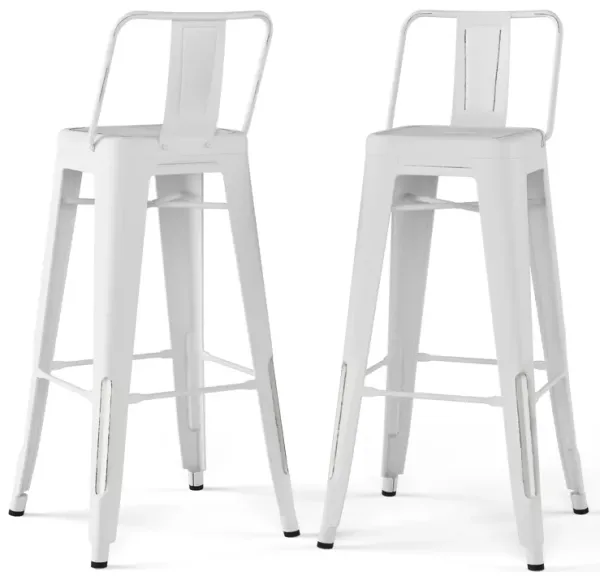 Rayne 30 inch Metal Bar Stool (Set of 2)