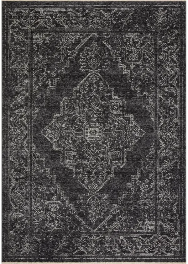Vance VAN03 Charcoal 7'10" x 10'10" Rug by Loloi