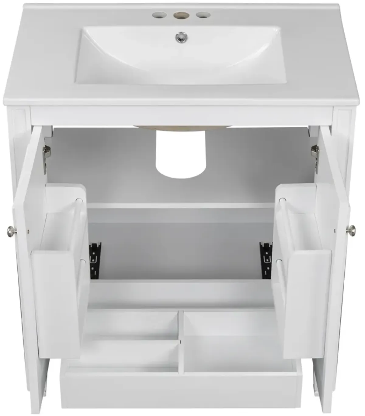 Merax Bathroom Vanity with Sink and 2 Doors