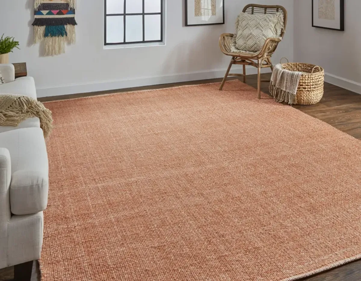 Naples 0751F Orange 8' x 10' Rug