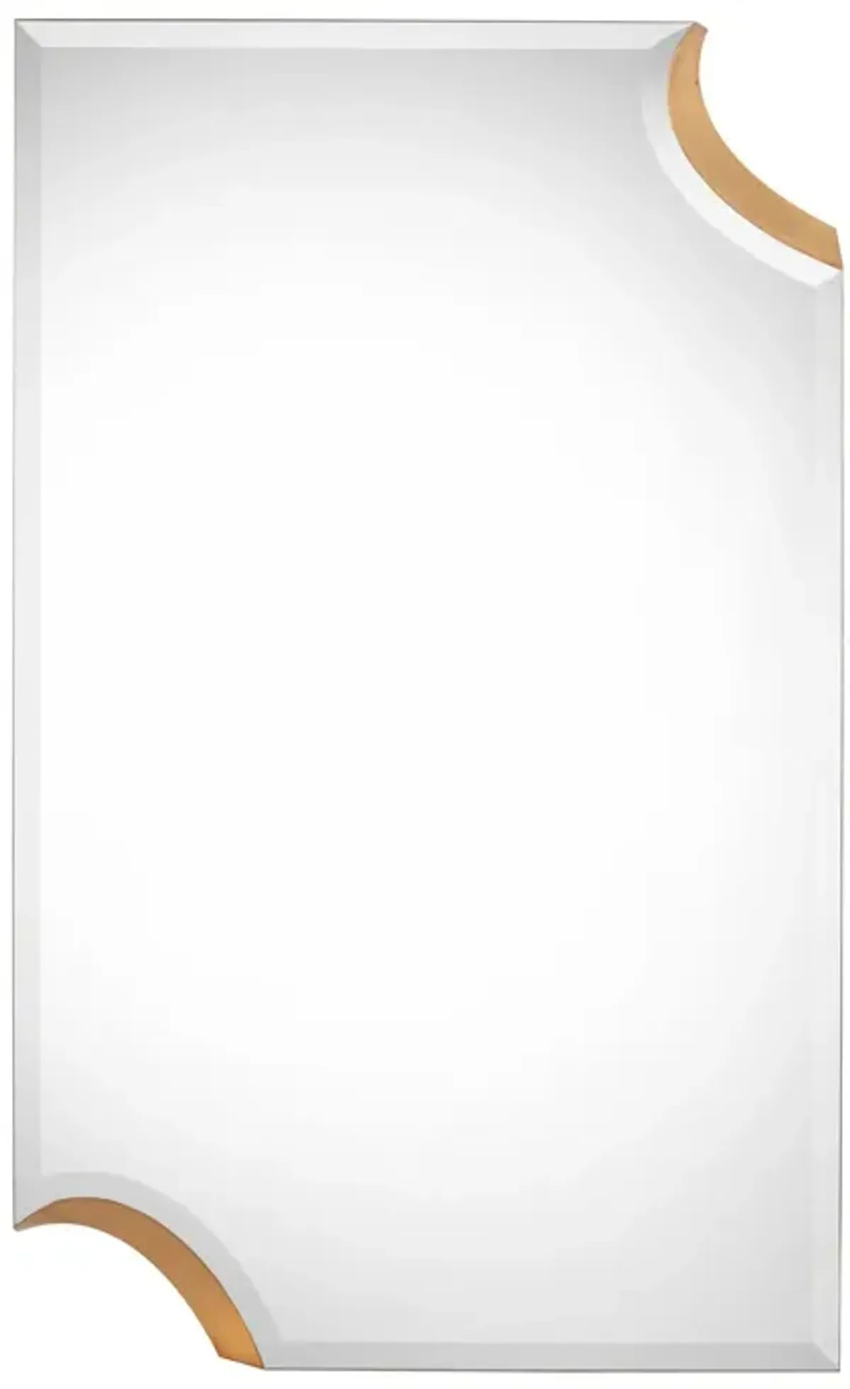 Clipped Corners Mirror