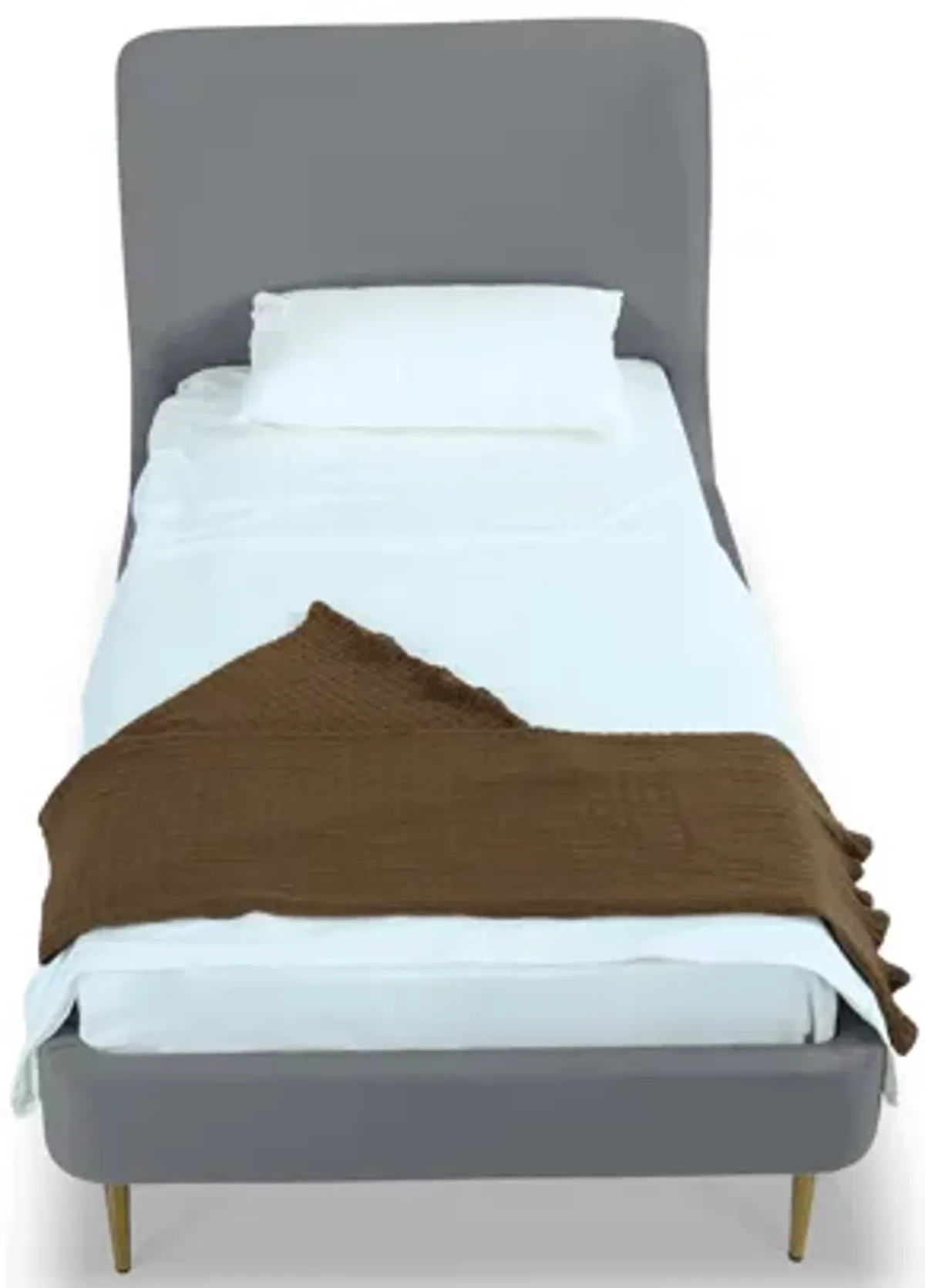 Heather Twin Bed in Gray