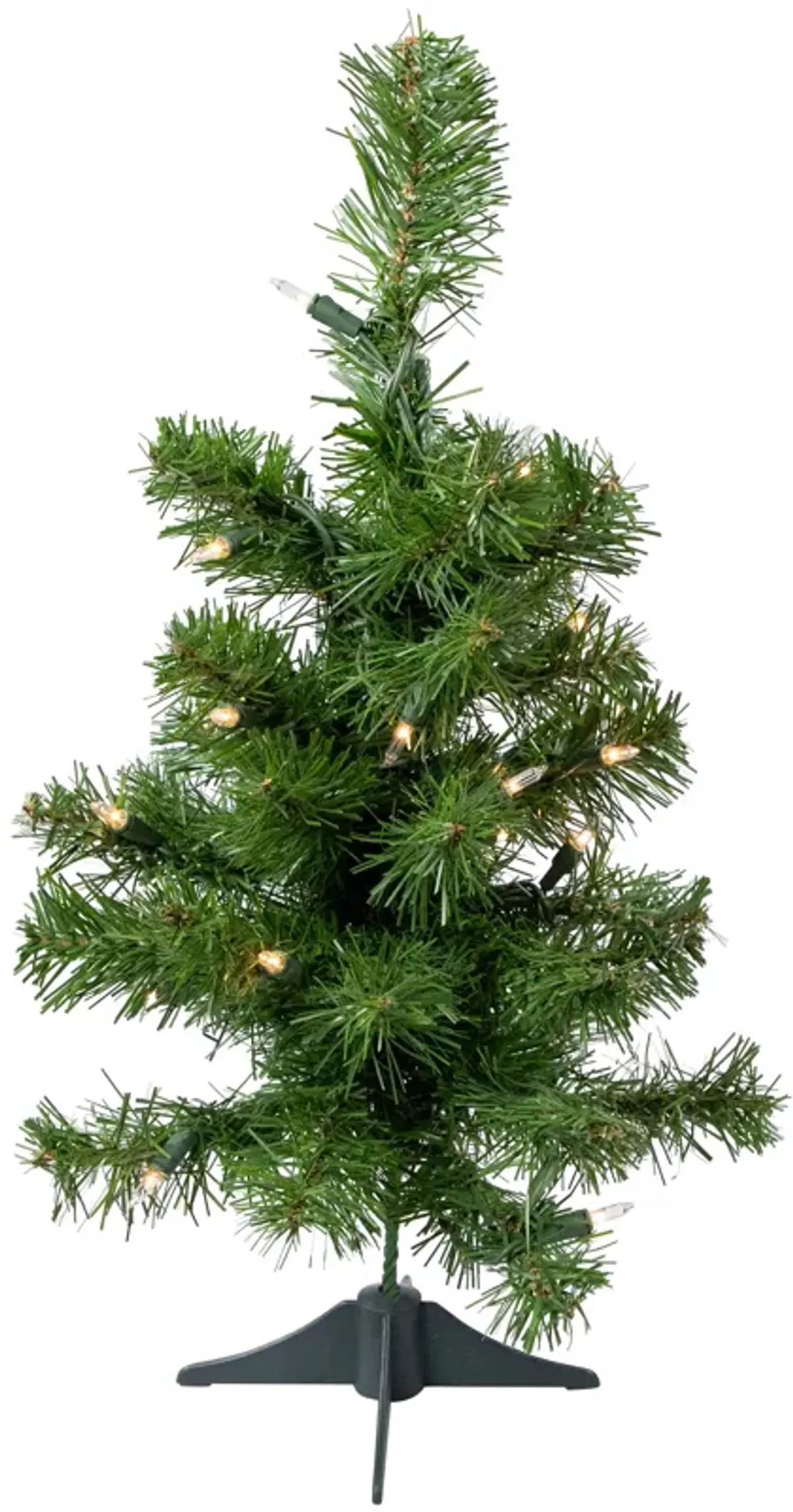 18" Pre-Lit Medium Blackwater Fir Artificial Christmas Tree  Clear Lights