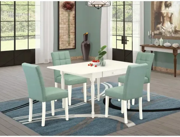 5 Piece Modern Dining Table Set contain A Dining Table