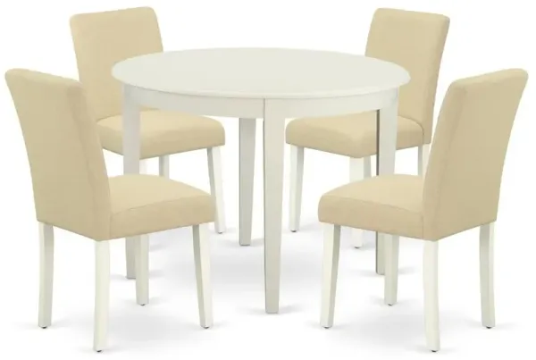 Dining Room Set Linen White