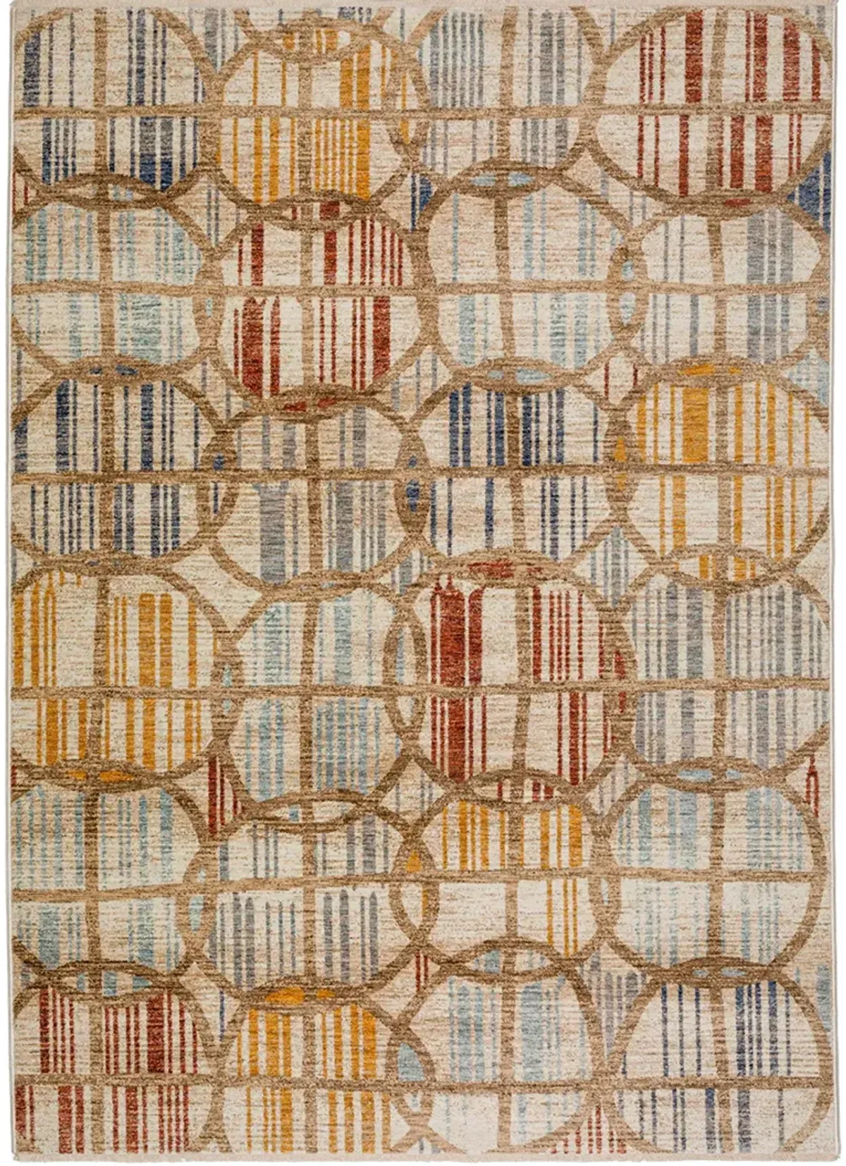 Neola NA12 Khaki 2'3" x 7'10" Rug