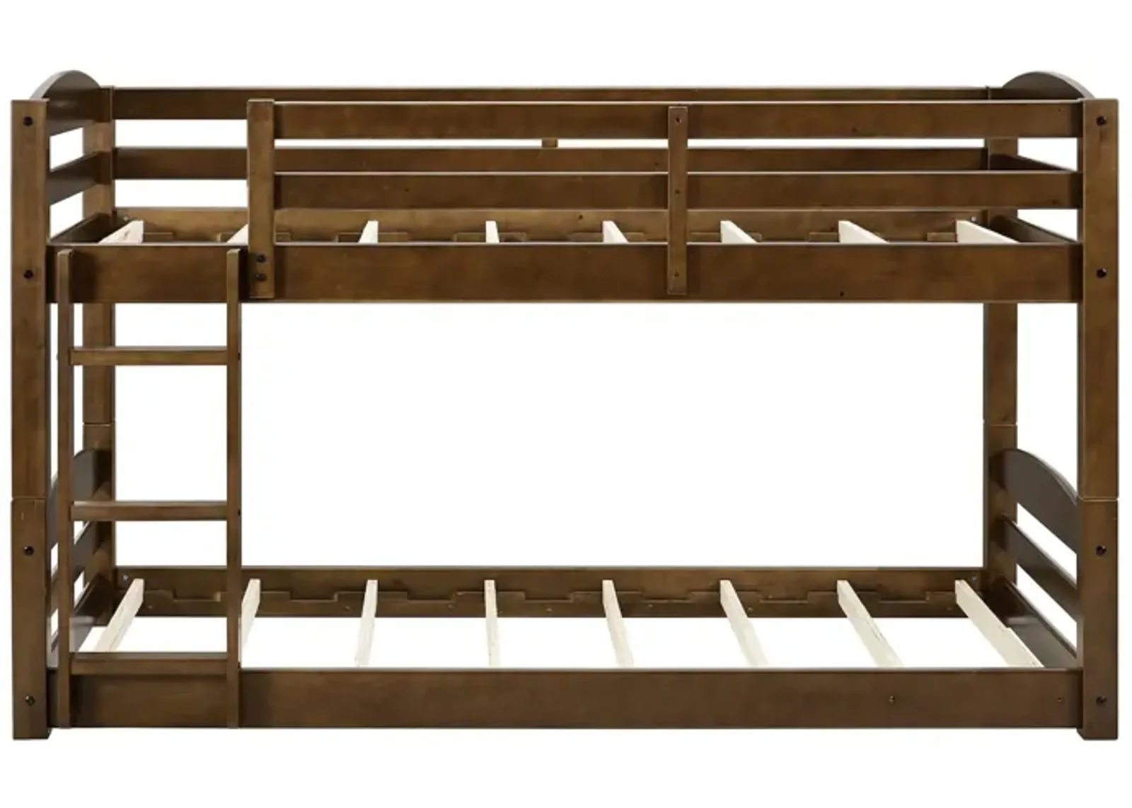 DHP Sierra Convertible Twin over Twin Bunk Bed with Safety Railings