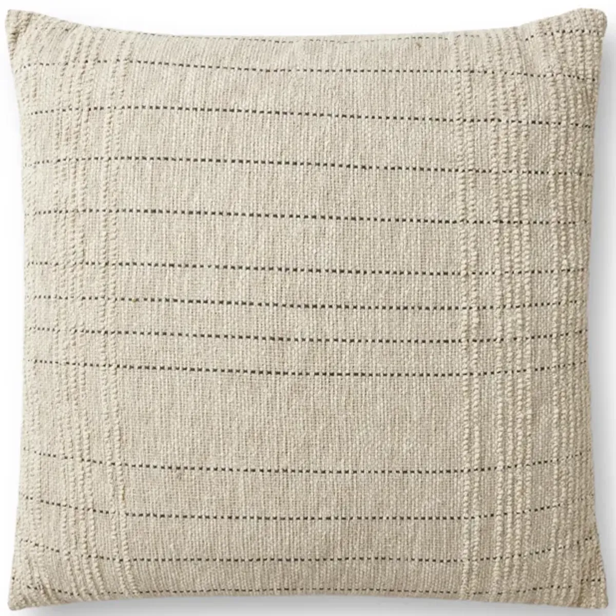 Ivory 22'' x 22'' Cover w/Down Pillow