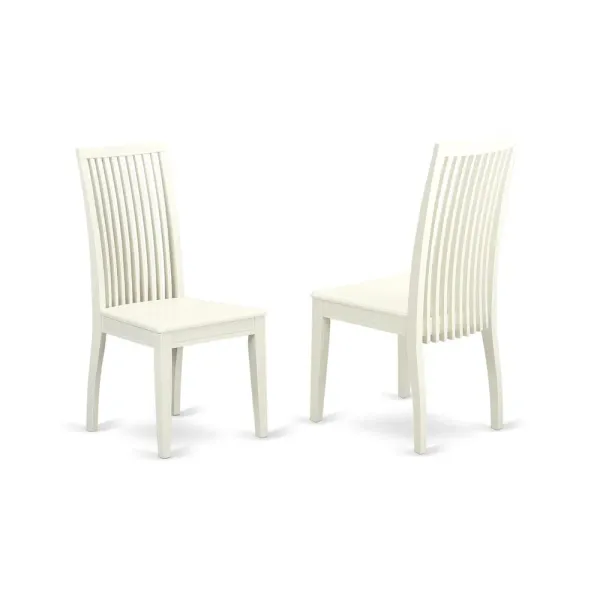 Dining Chair Linen White, IPC-LWH-W