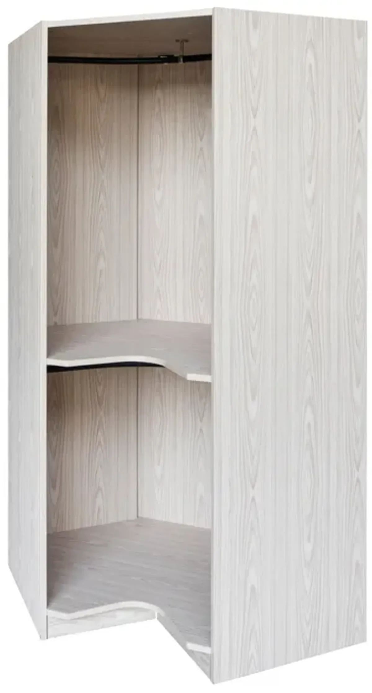 Merax Polygon Corner Wardrobe Closet