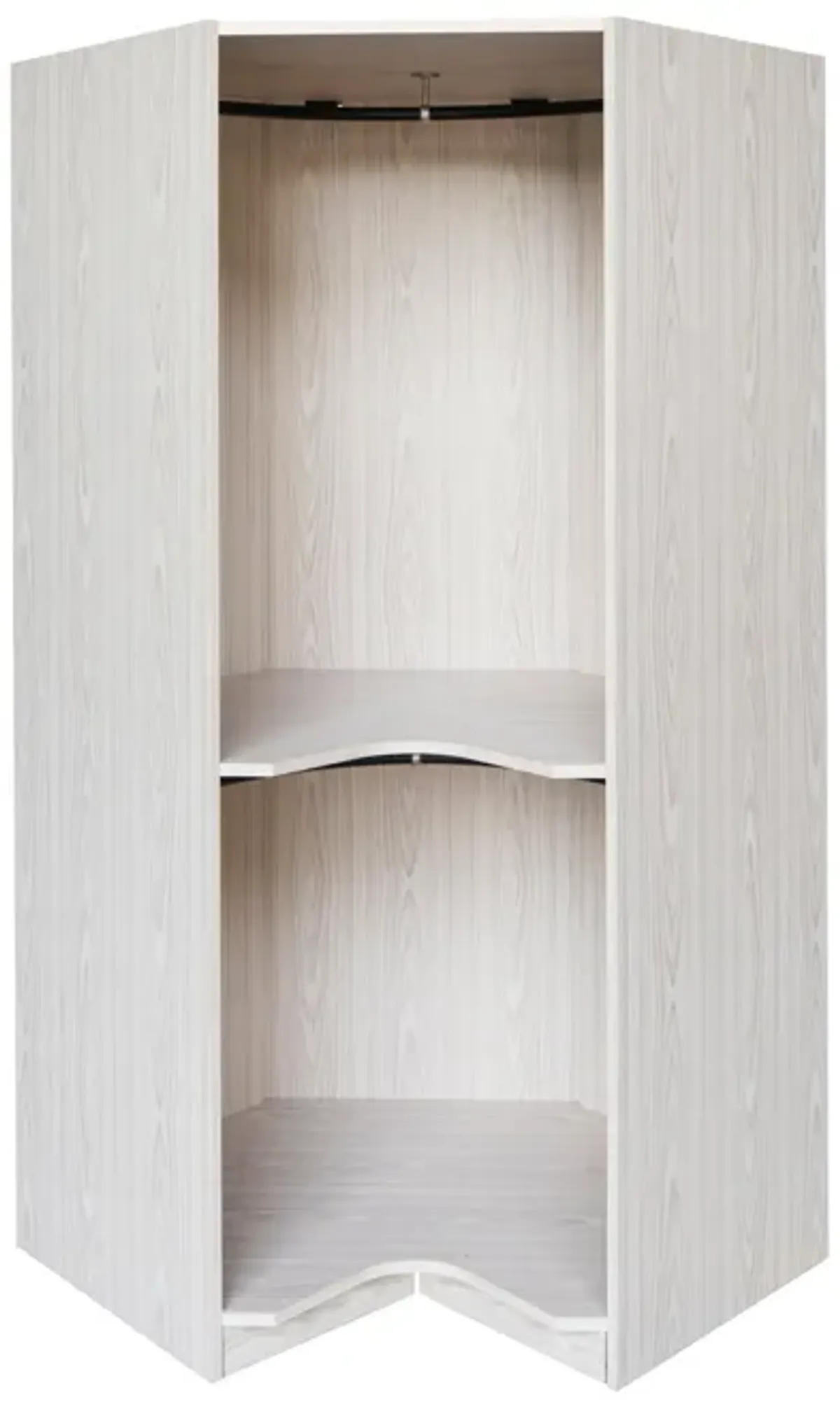 Merax Polygon Corner Wardrobe Closet