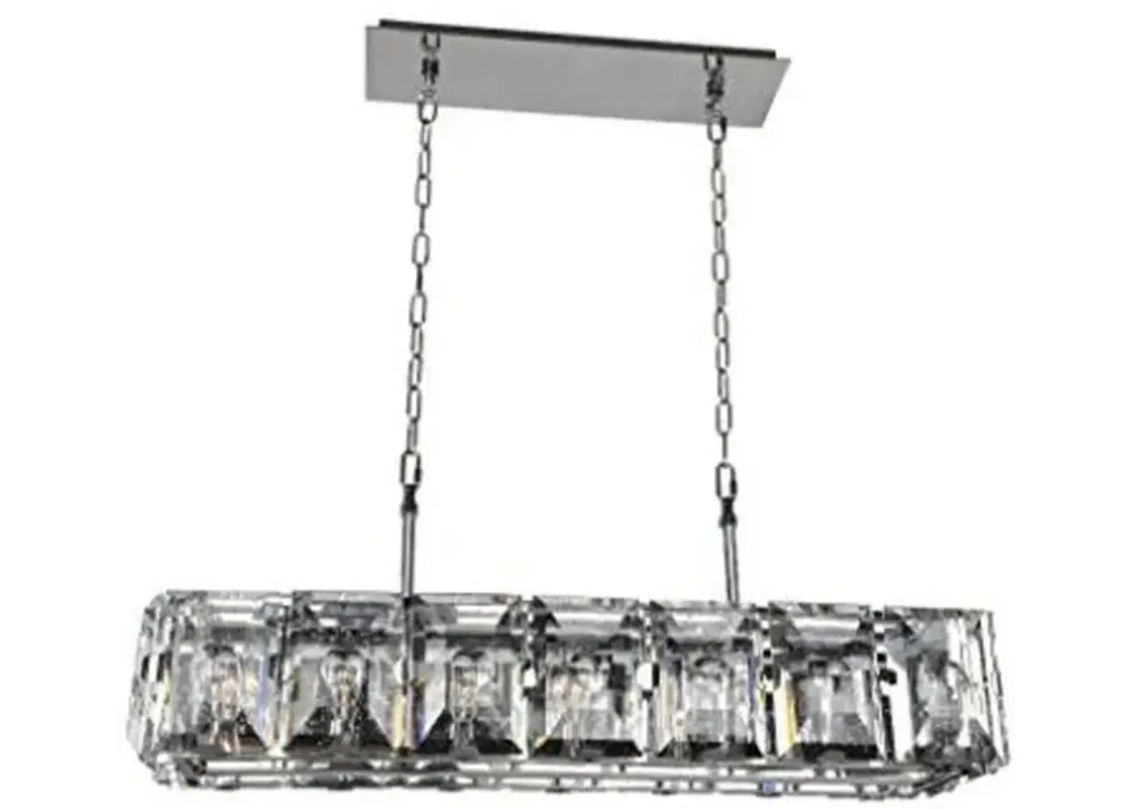 Belen Kox Crystal Radiance 37-Inch Island Pendant, Belen Kox