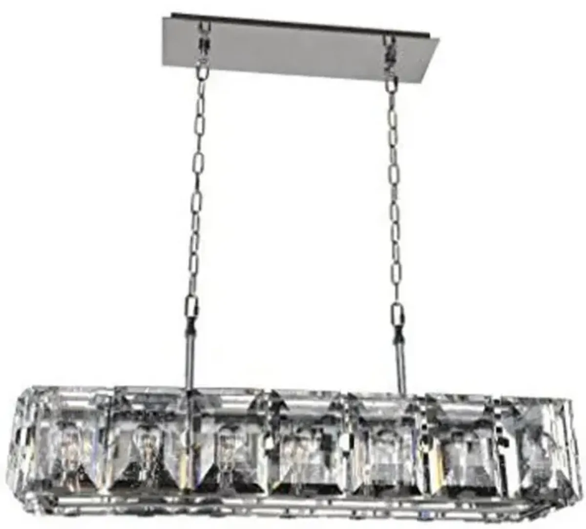 Belen Kox Crystal Radiance 37-Inch Island Pendant, Belen Kox