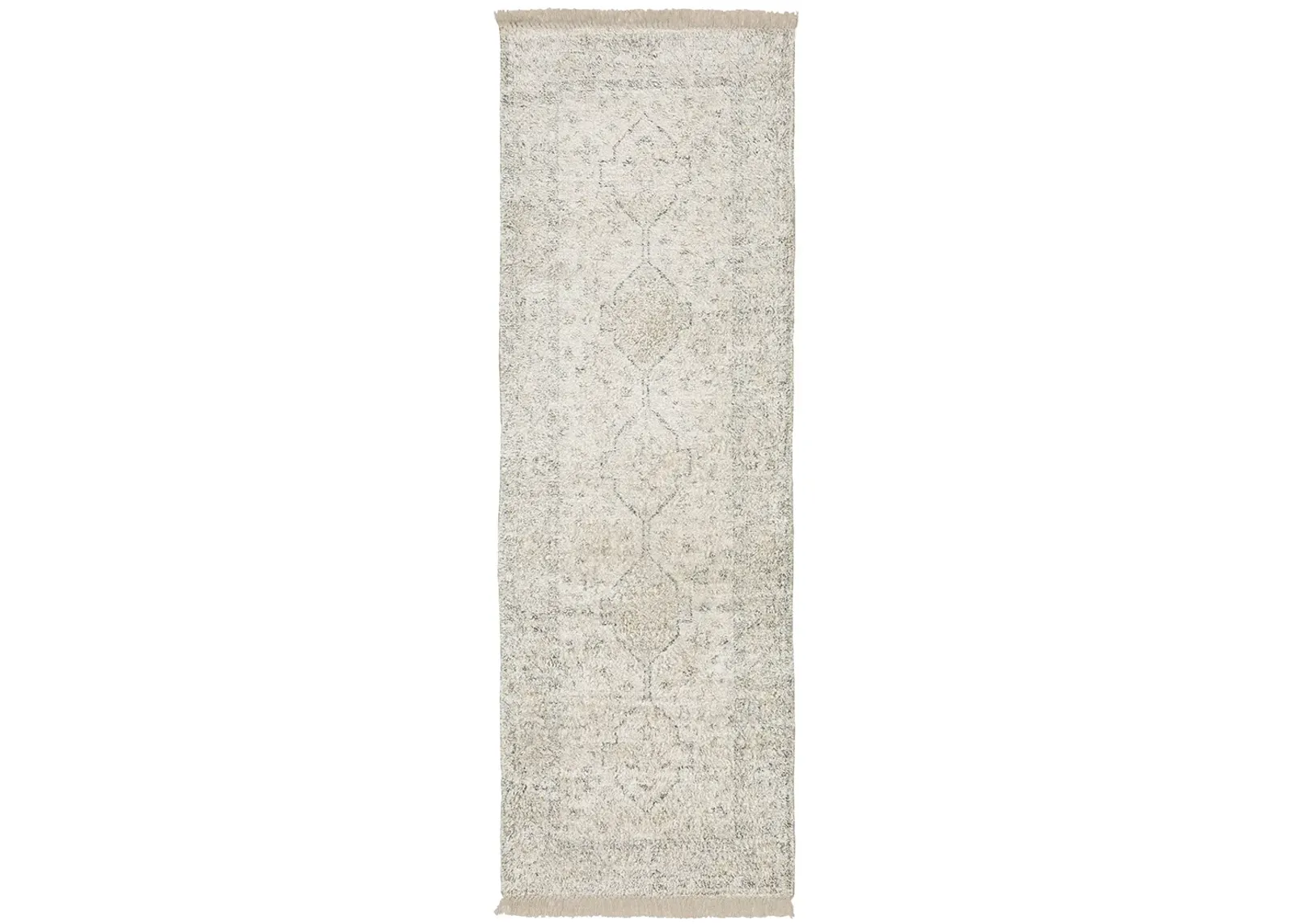 Malabar 2'6" x 8' Beige Rug