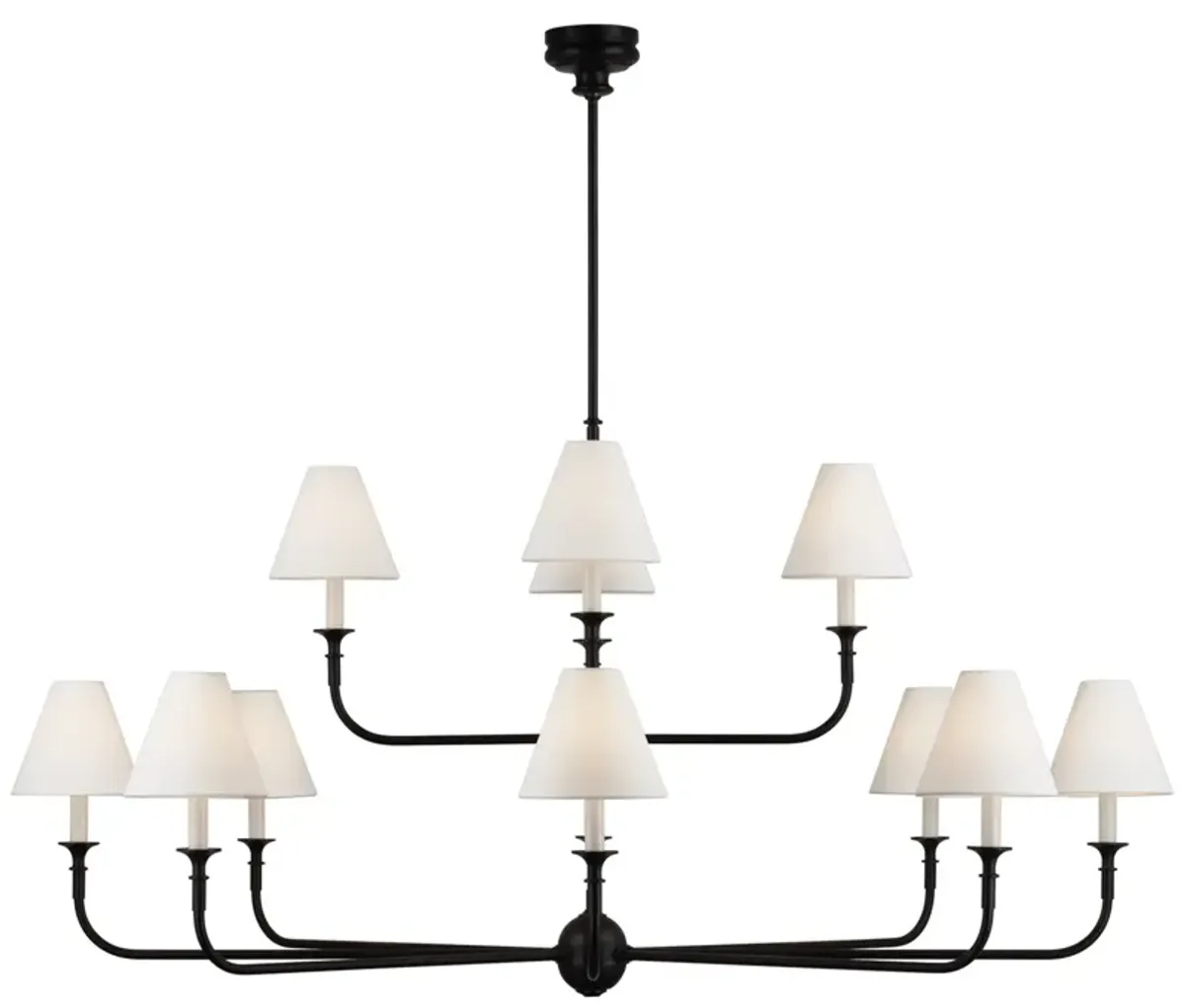 Piaf Grande 2-Tier Chandelier