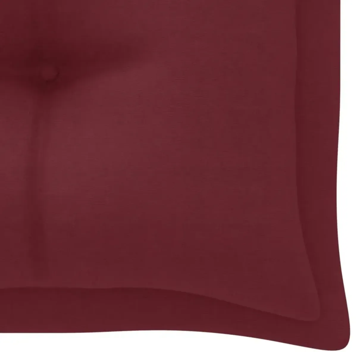 vidaXL Garden Bench Cushion Wine Red 78.7"x19.7"x 2.8" Fabric