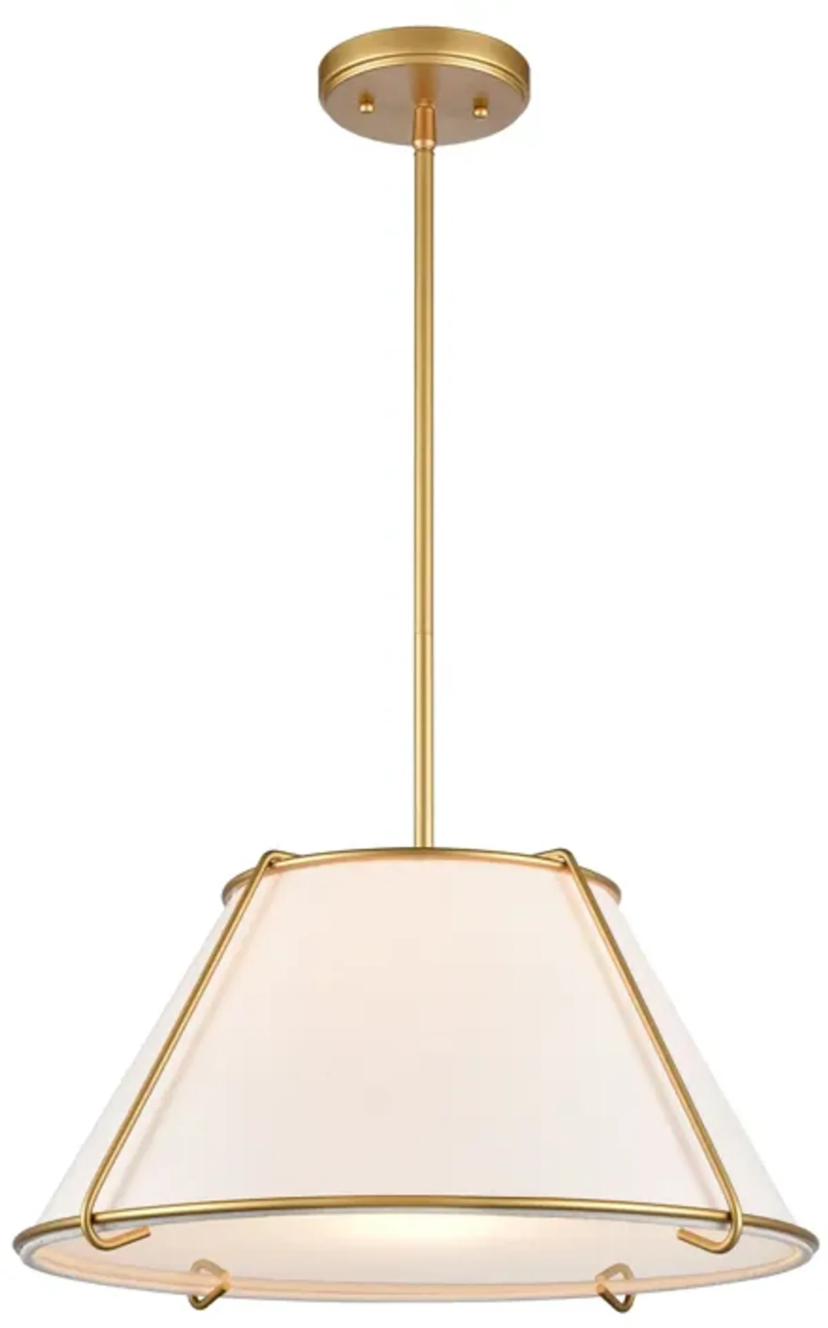 Regalia 18'' Wide 1-Light Gold Pendant