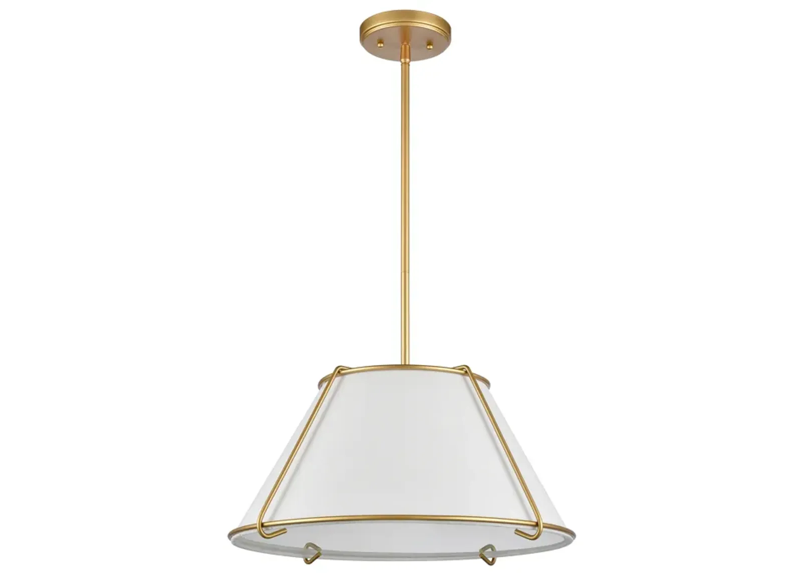 Regalia 18'' Wide 1-Light Gold Pendant