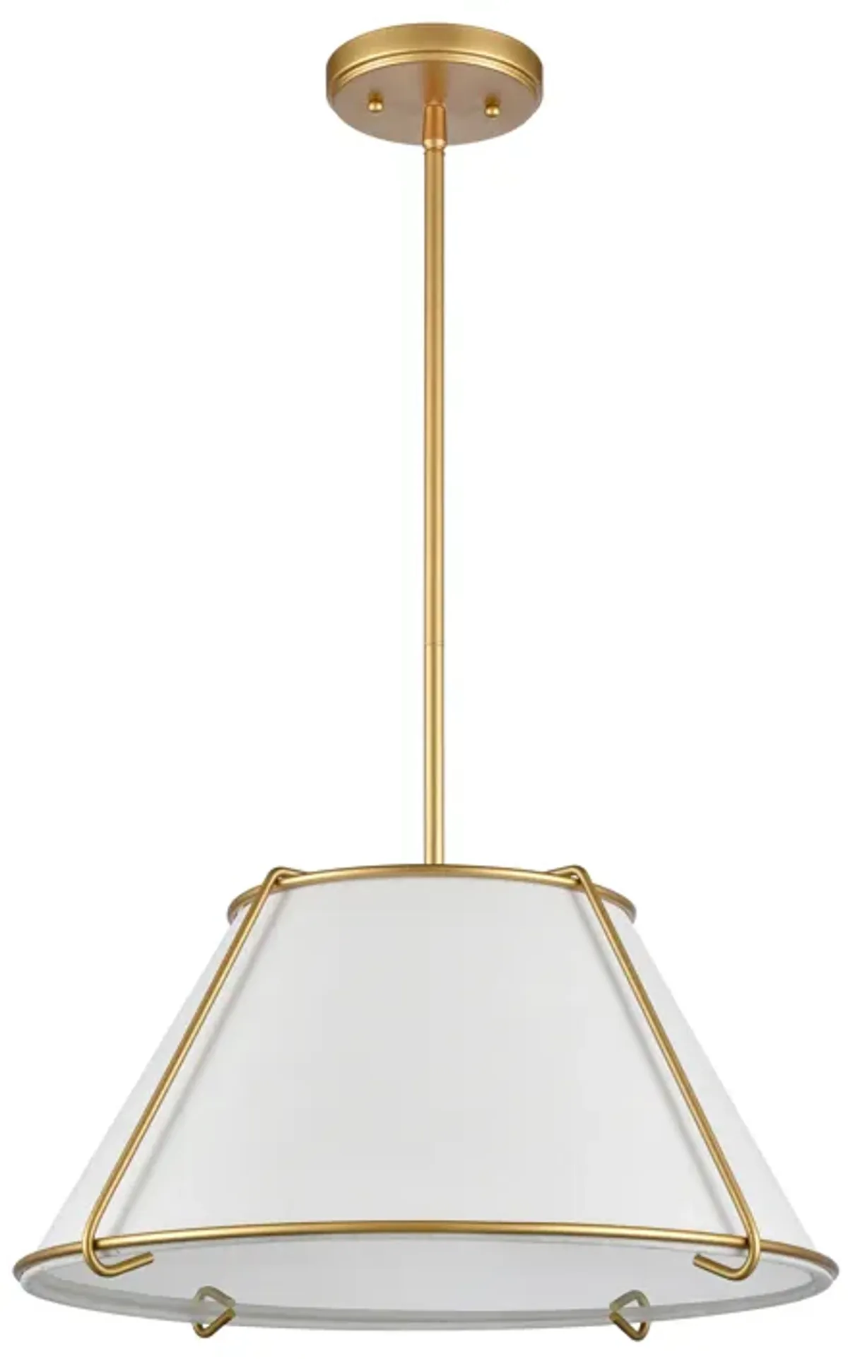 Regalia 18'' Wide 1-Light Gold Pendant