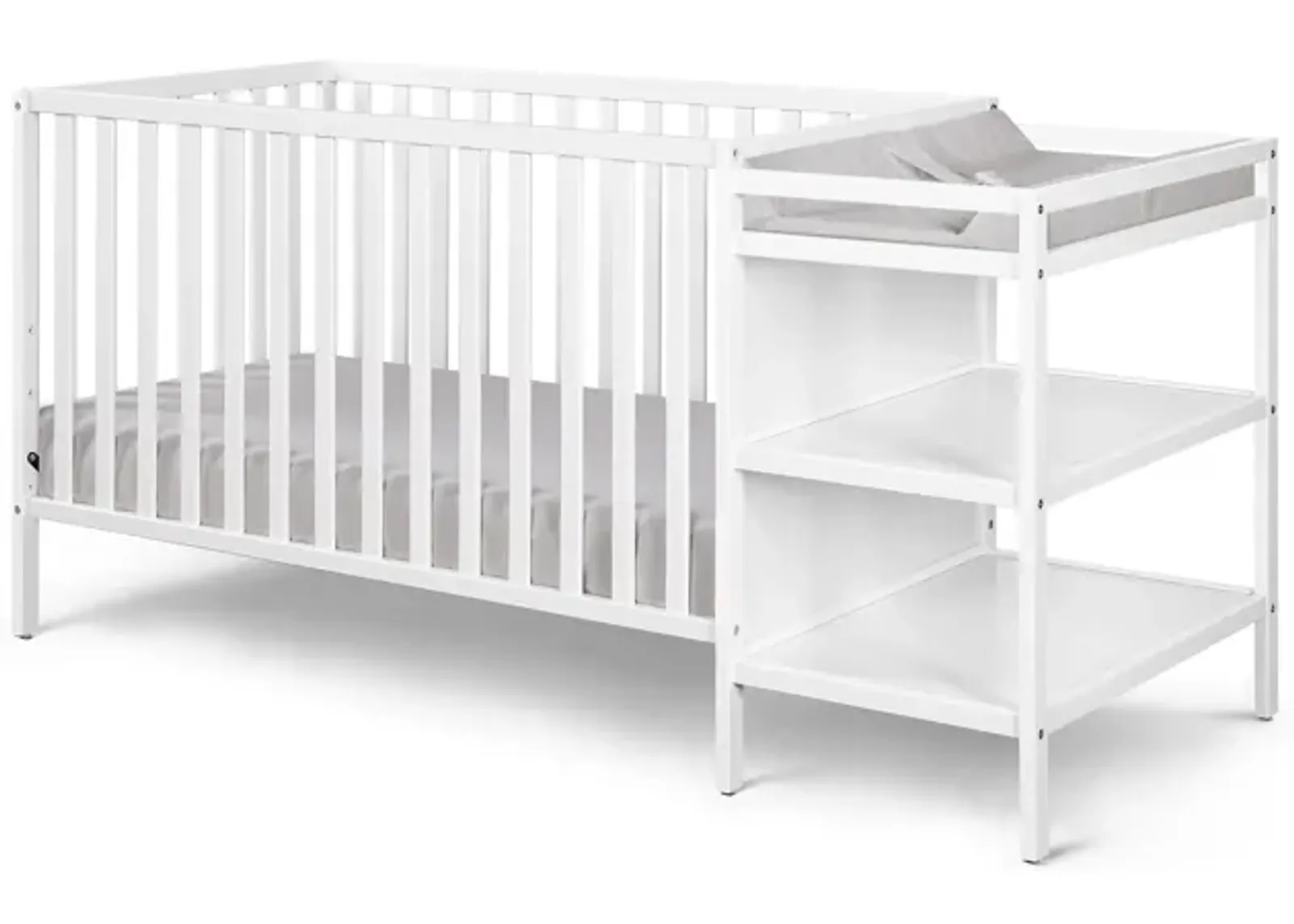 Suite Bebe Palmer 3-in-1 Crib and Changer Combo White