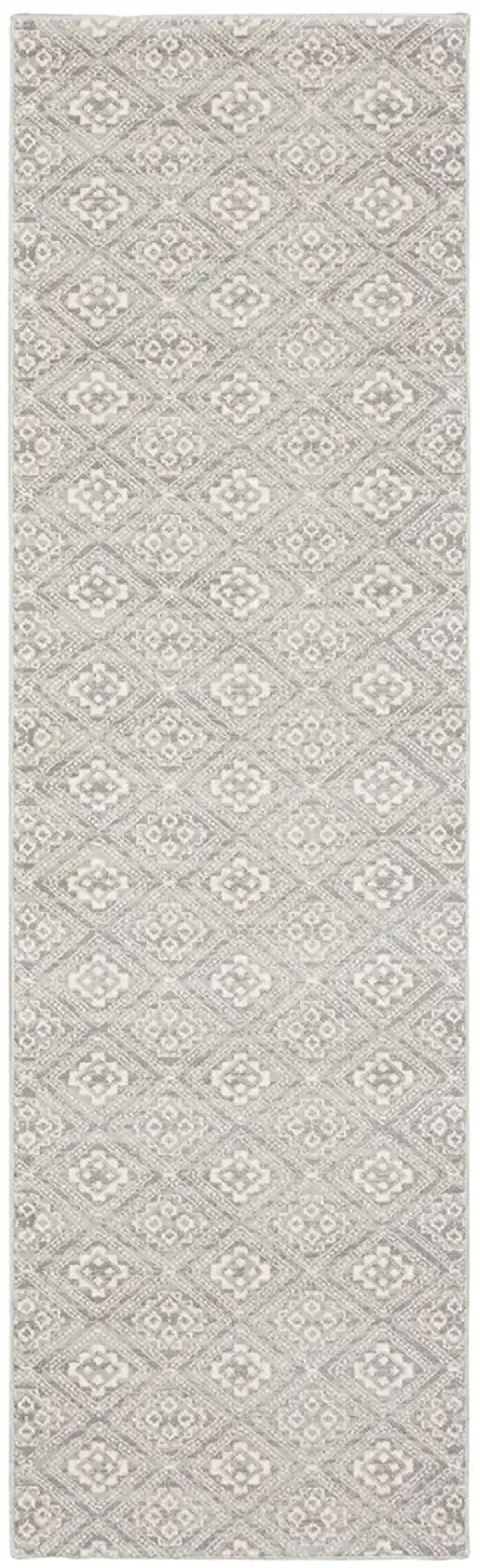 Capistrano 2'3" x 7'6" Grey Rug