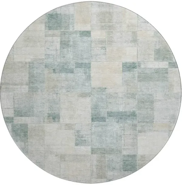 Ravenna RN4 Seafoam 8' Round Rug