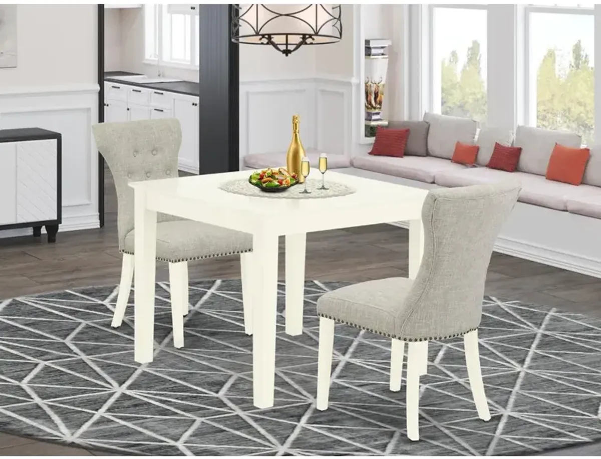 Dining Room Set Linen White