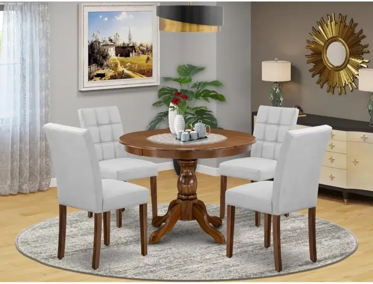 5 Piece Dinner Table Set contain A Mid Century Modern Dining Table