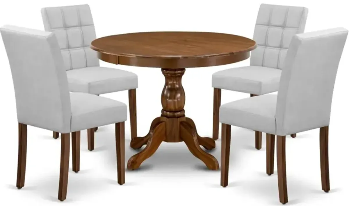 5 Piece Dinner Table Set contain A Mid Century Modern Dining Table