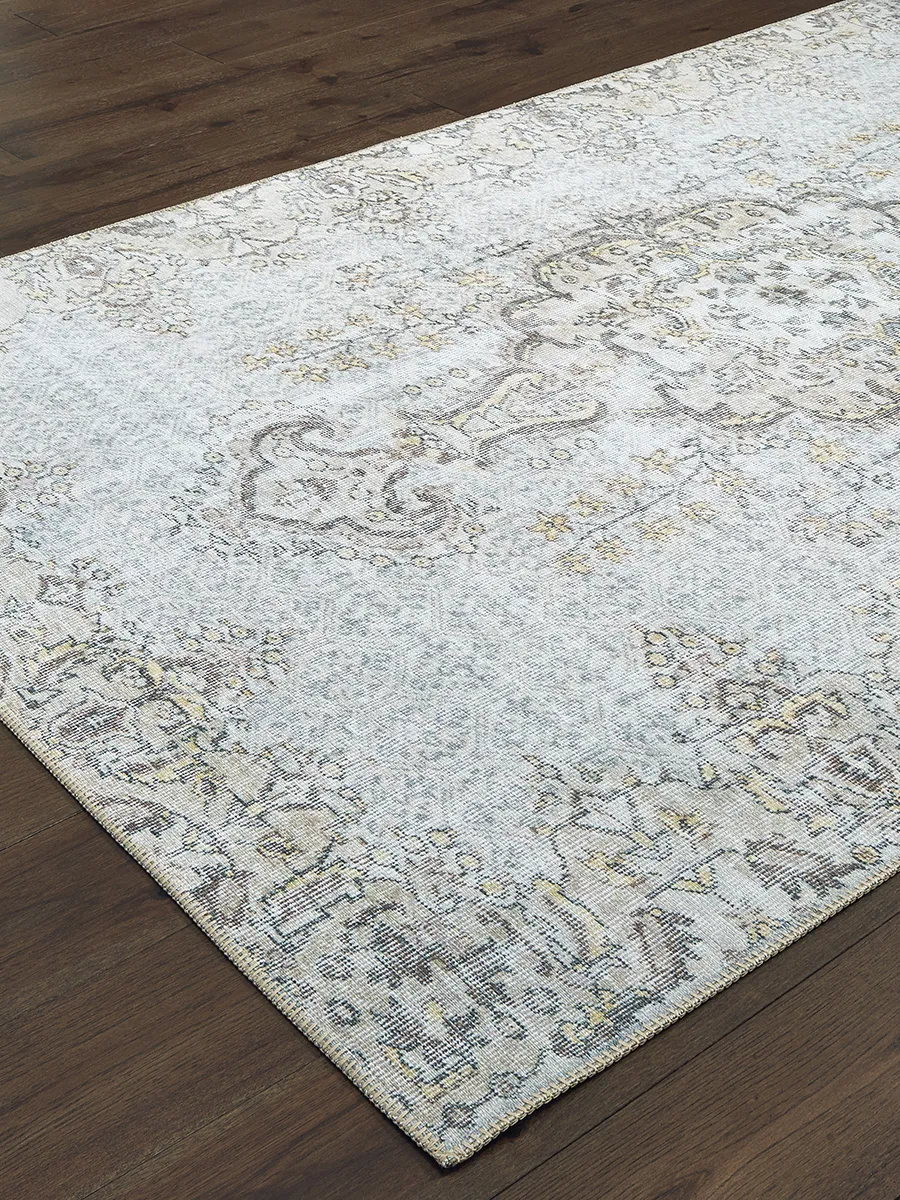 Sofia 4'3" x 6'3" Grey Rug