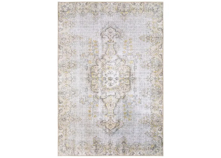 Sofia 4'3" x 6'3" Grey Rug