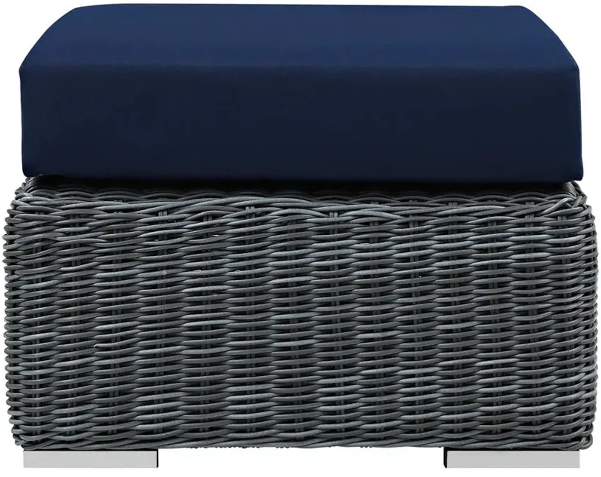 Modway Summon Outdoor Patio Sunbrella Ottoman