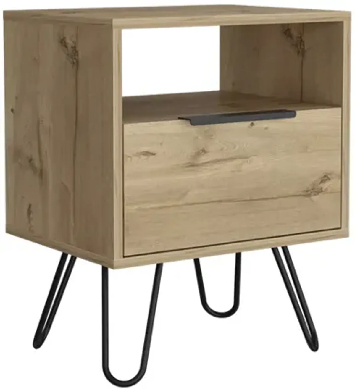 Nightstand Skyoner, Bedroom, Light Oak