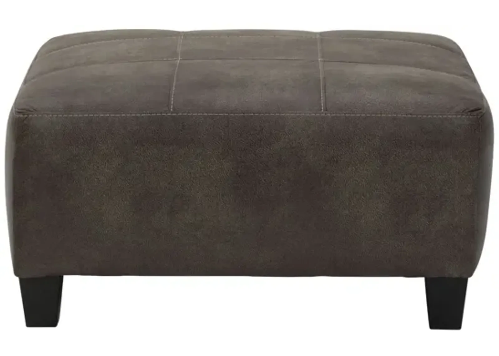 Navi Smoke Oversized Ottoman