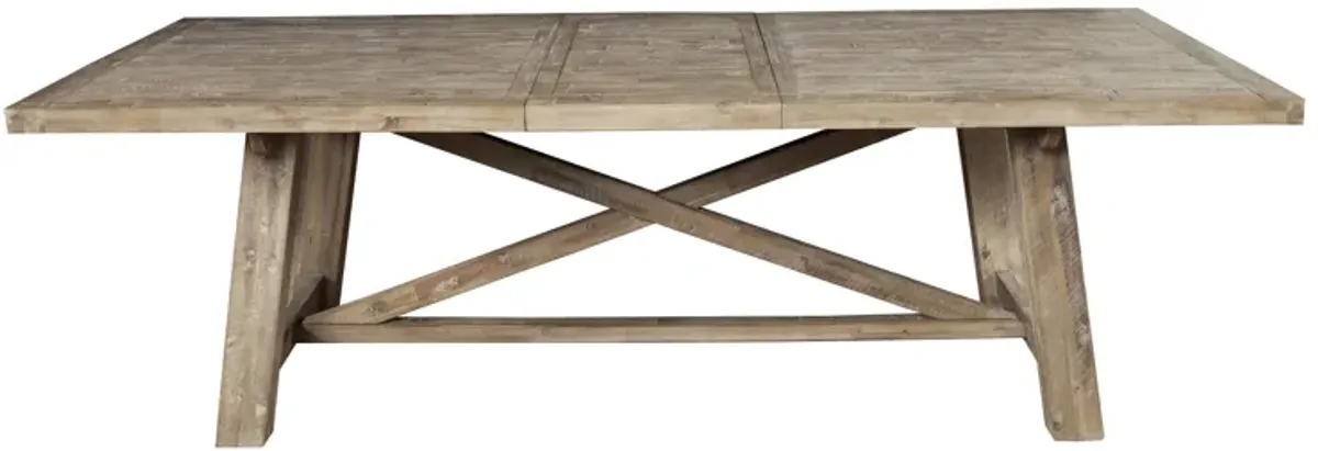 "Newberry Extension Dining Table, Weathered Natural"