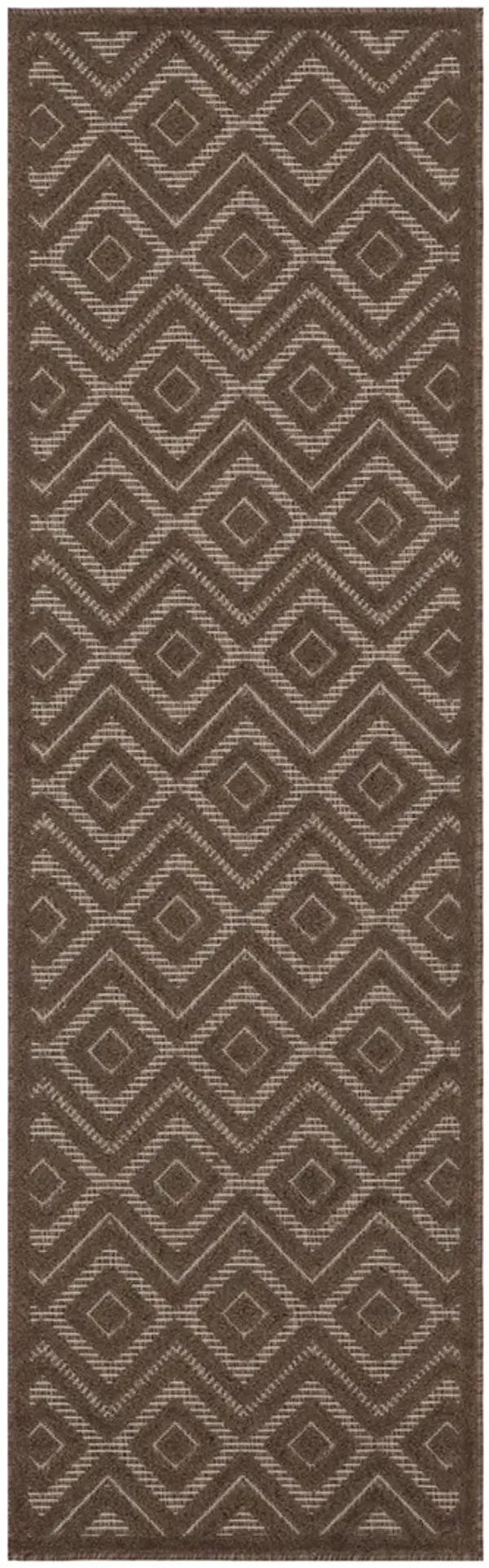 Versatile NRV01 Brown 2' x 6' Rug