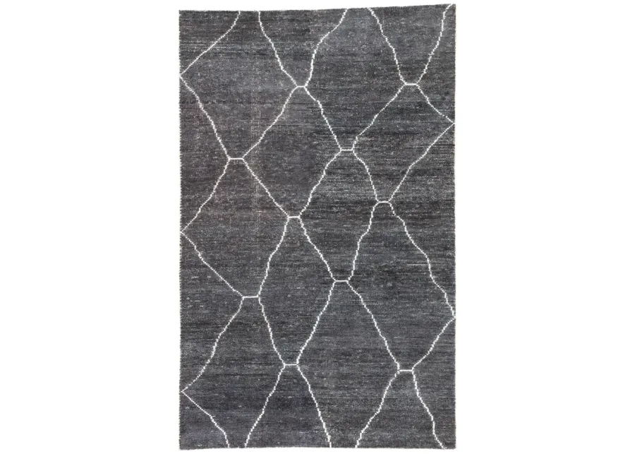 Satellite Carmine Gray 2'6" x 10' Runner Rug