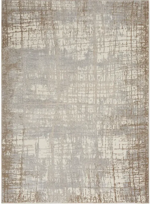 CK950 Rush CK950 Ivory/Taupe 5'3" x 7'3" Rug