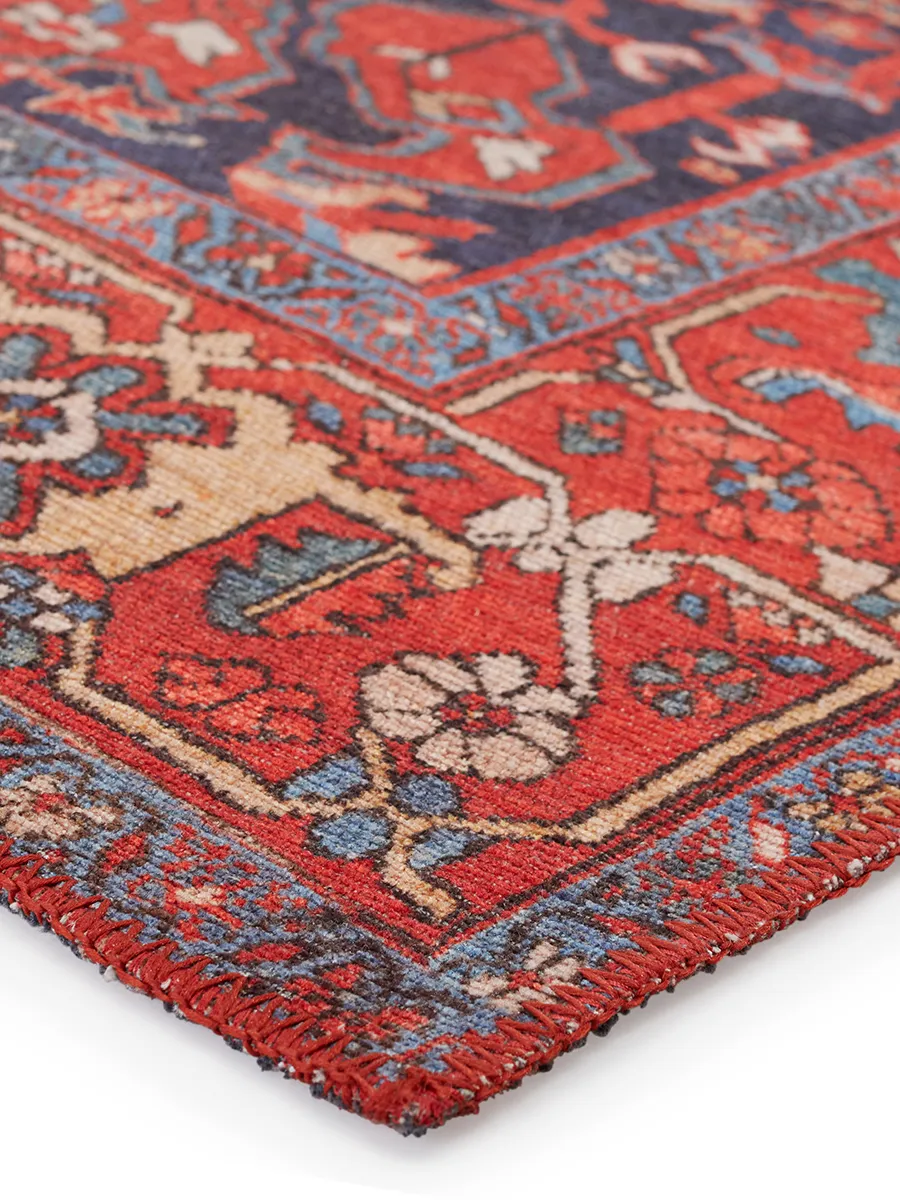 Harman By Katelester Eterna Red 7'6" x 10' Rug