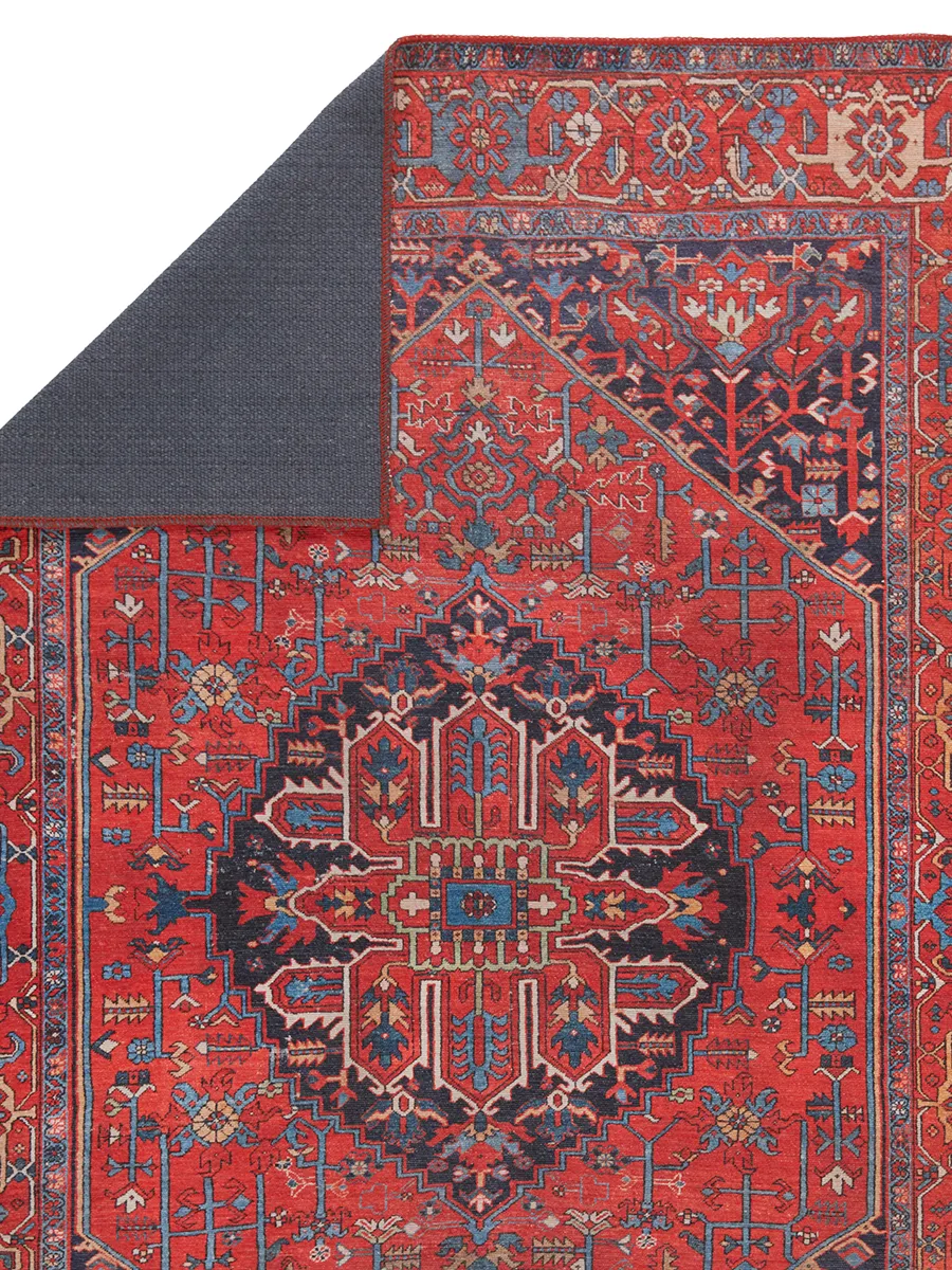 Harman By Katelester Eterna Red 7'6" x 10' Rug