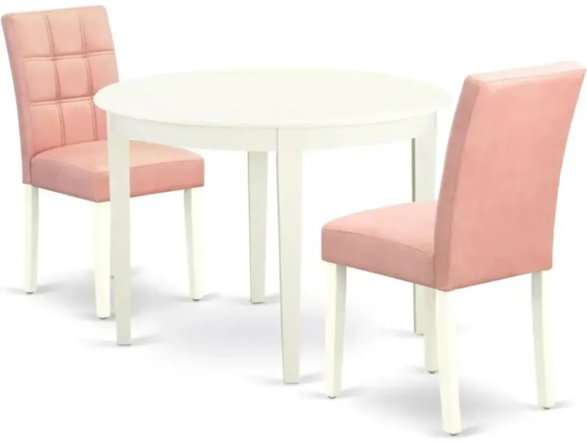 3 Piece Dining Table Set contain A Dining Table