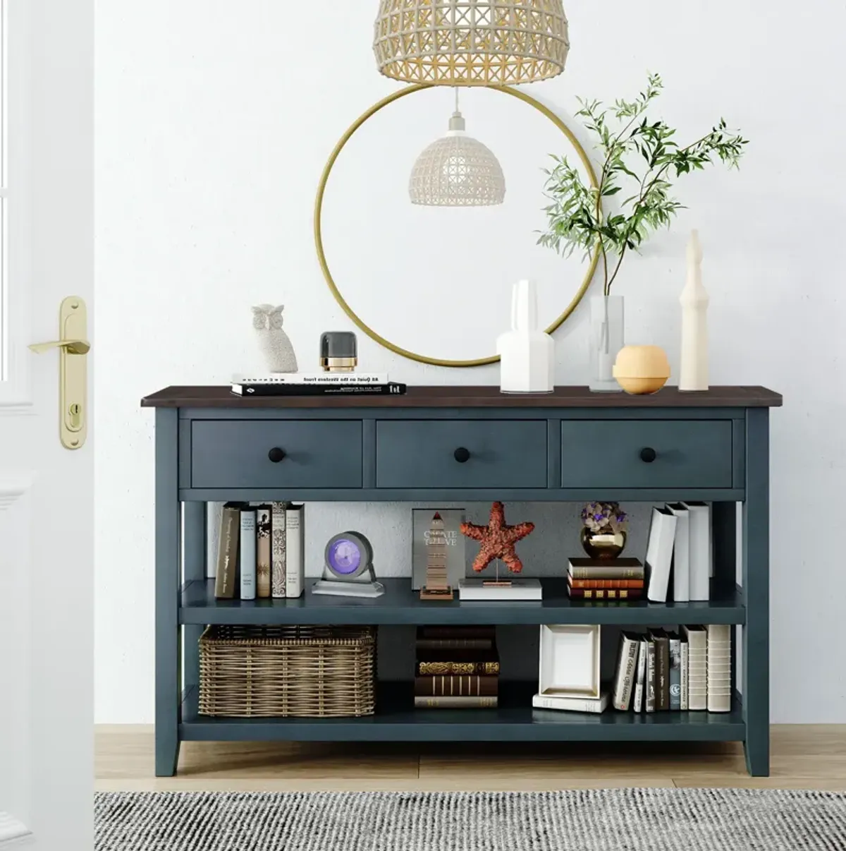 Merax Retro Design Console Table