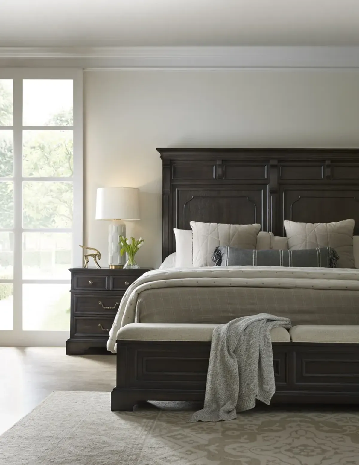 Hickory Creek King Panel Bed