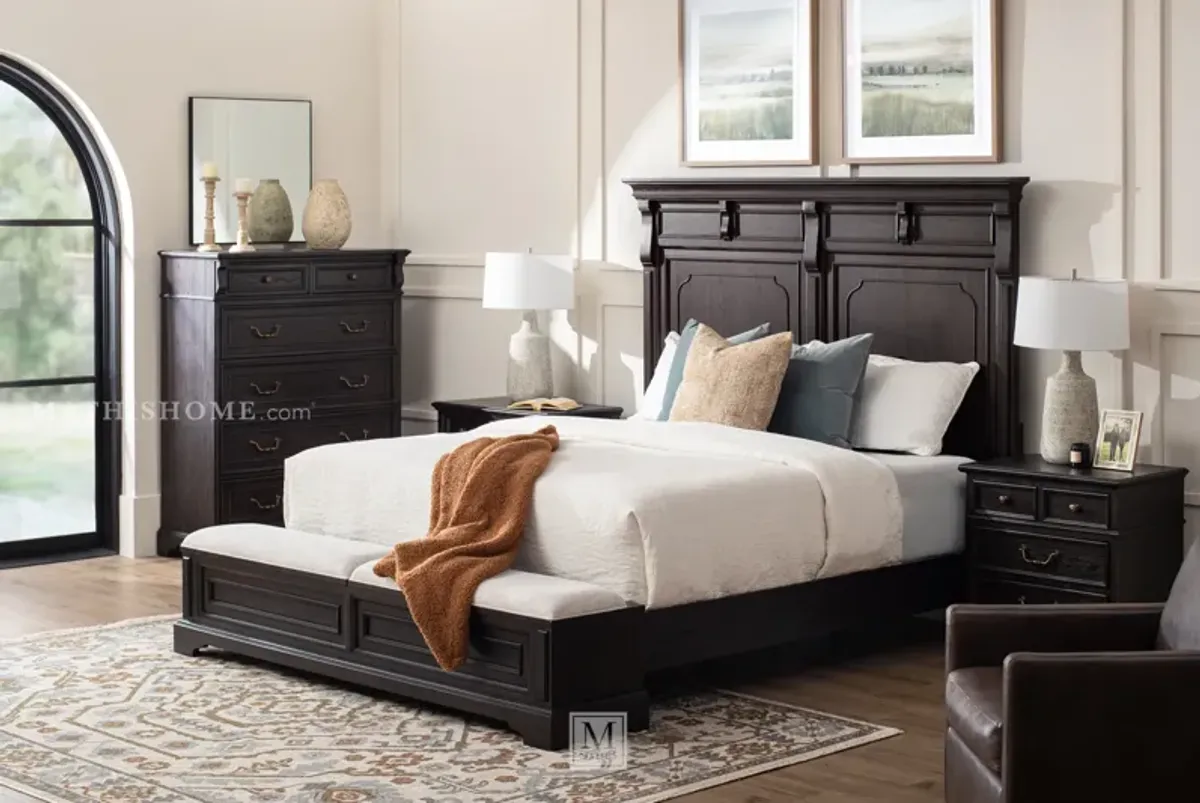 Hickory Creek King Panel Bed