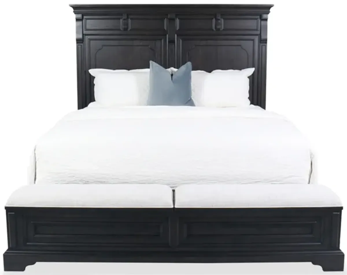 Hickory Creek King Panel Bed