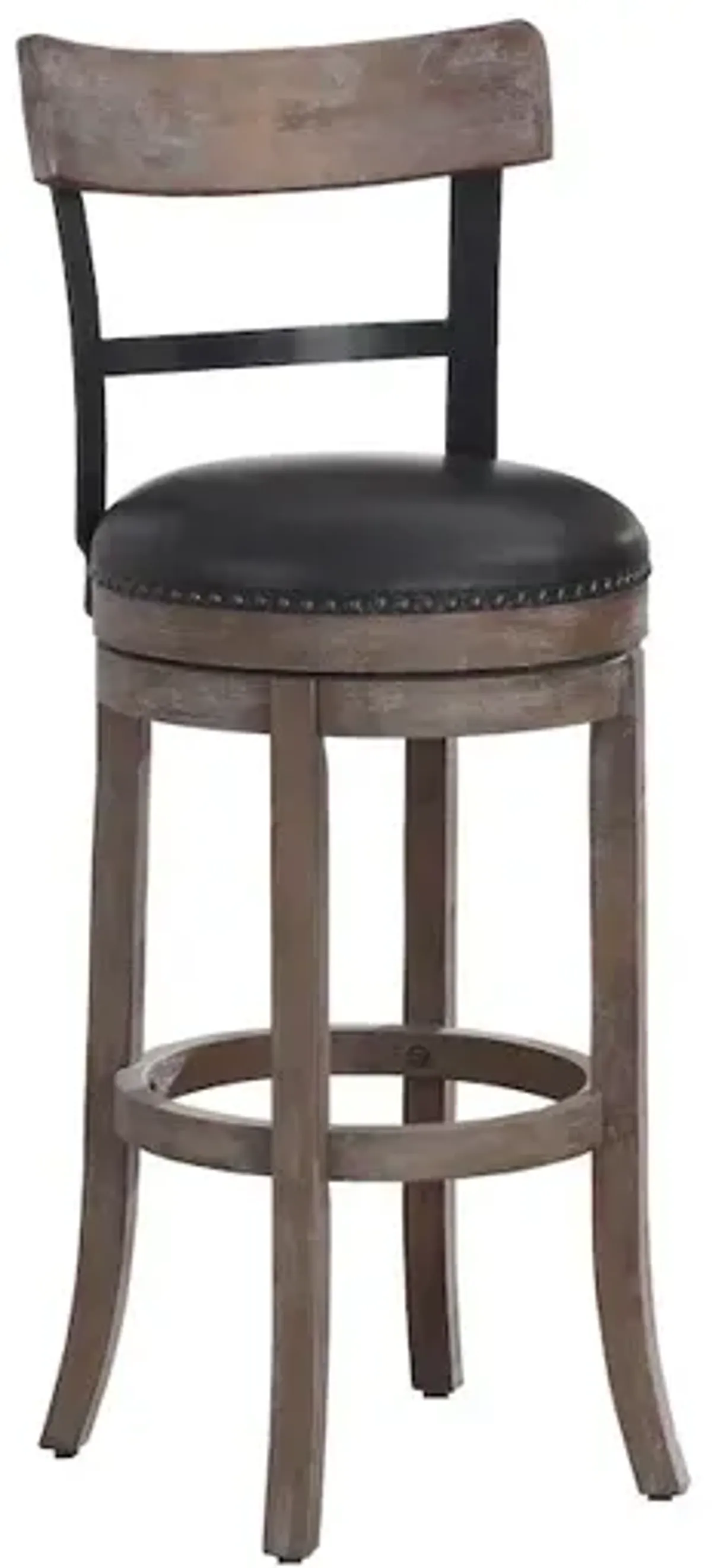 Taranto 26" Bar Swivel Stool - Washed Brown