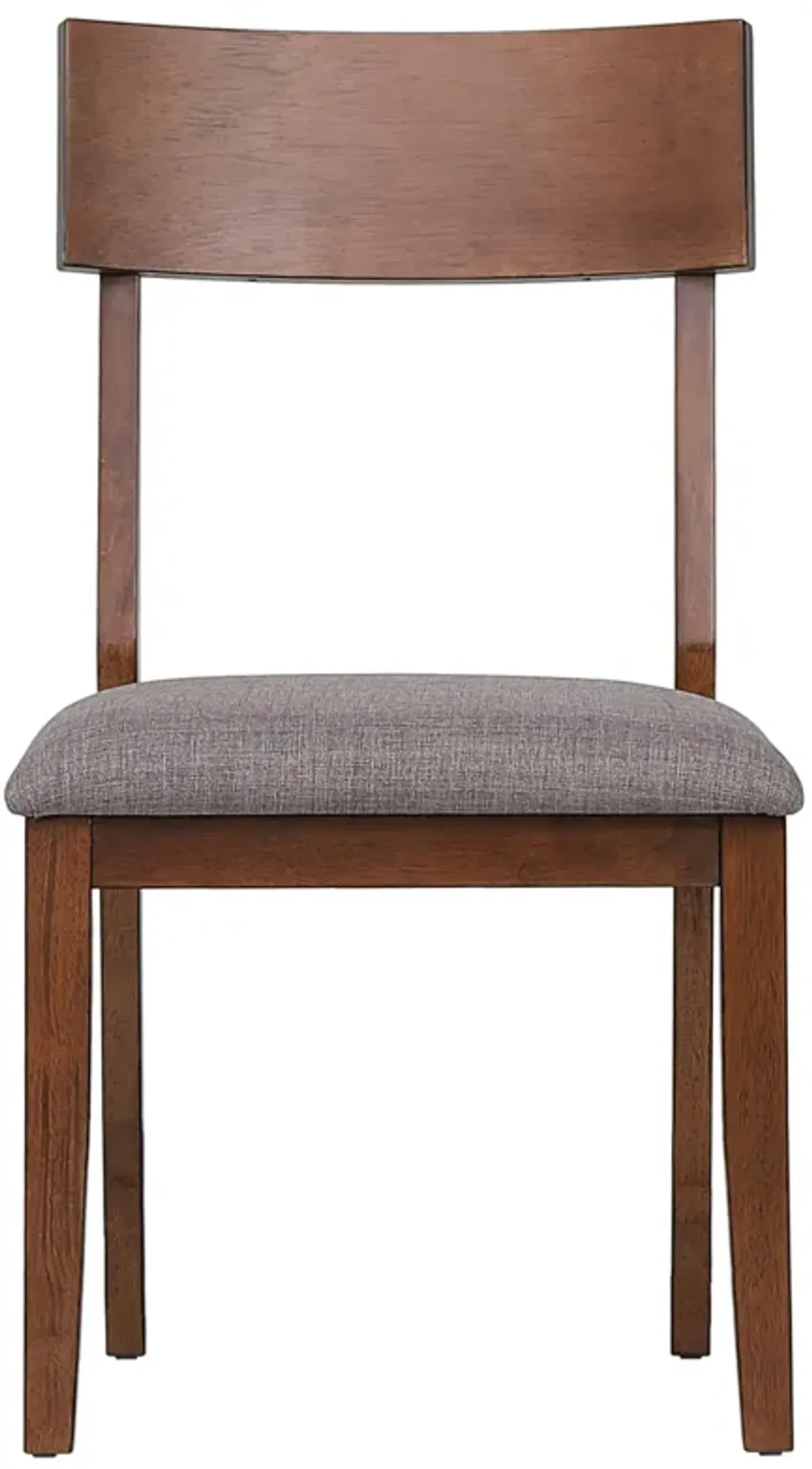 Mid Century Danish Walnut Upholstered Side Chair (Set of 2)