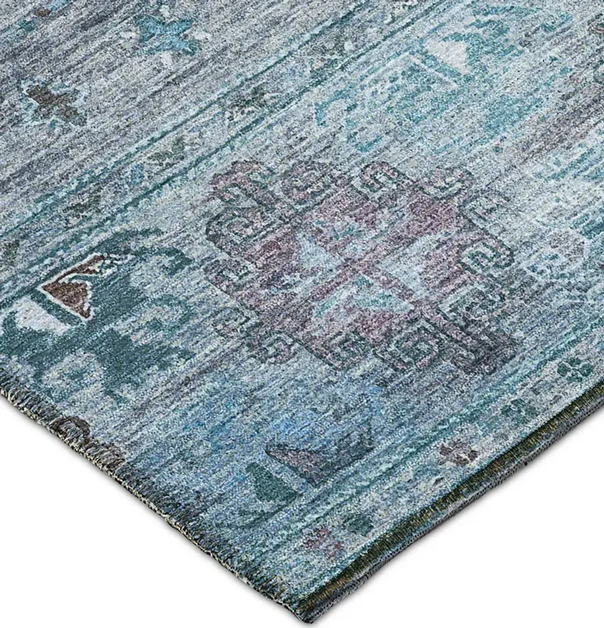 Karaj KJ5 Blue 3' x 5' Rug