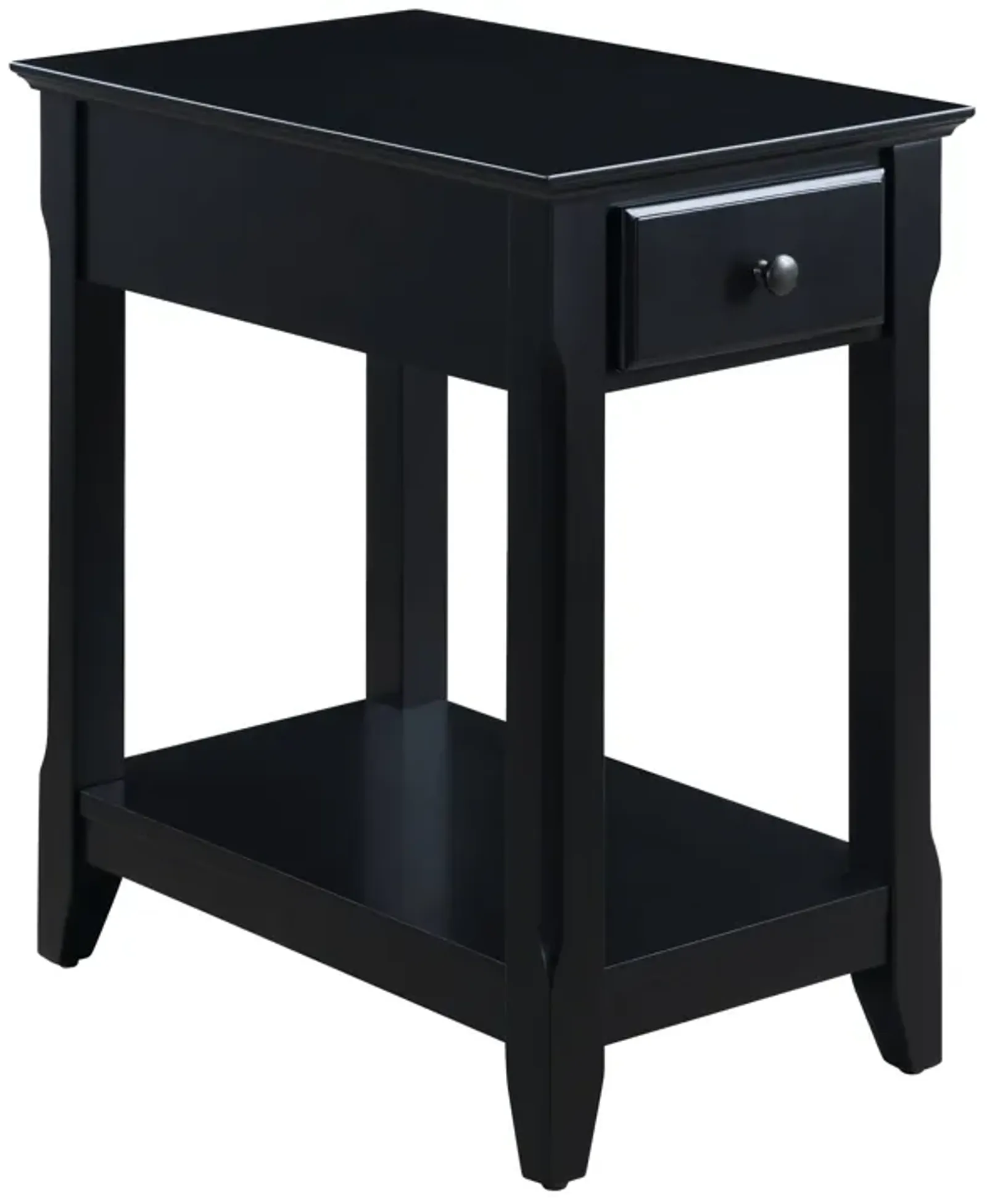 ACME Bertie Accent Table, Black Finish